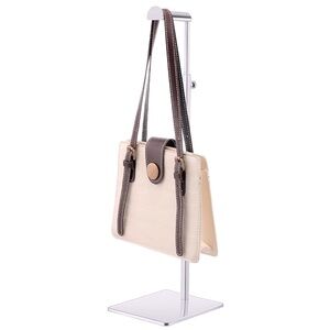 đHP! SILVER Stainless Purse Display, Adjusts 16â-30â